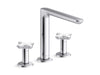 Kallista P32711-WC 002 Deck Mount Bath Faucet White Carrer