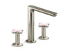 Kallista P32711-RST 002 Deck Mount Bath Faucet Rose Quartz
