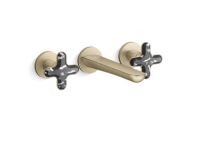 Kallista 002 Collection Wm Widespread Faucet, Upgrade