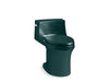 KOHLER K-5172 San Souci One-piece compact elongated toilet with concealed trapway, 1.28 gpf