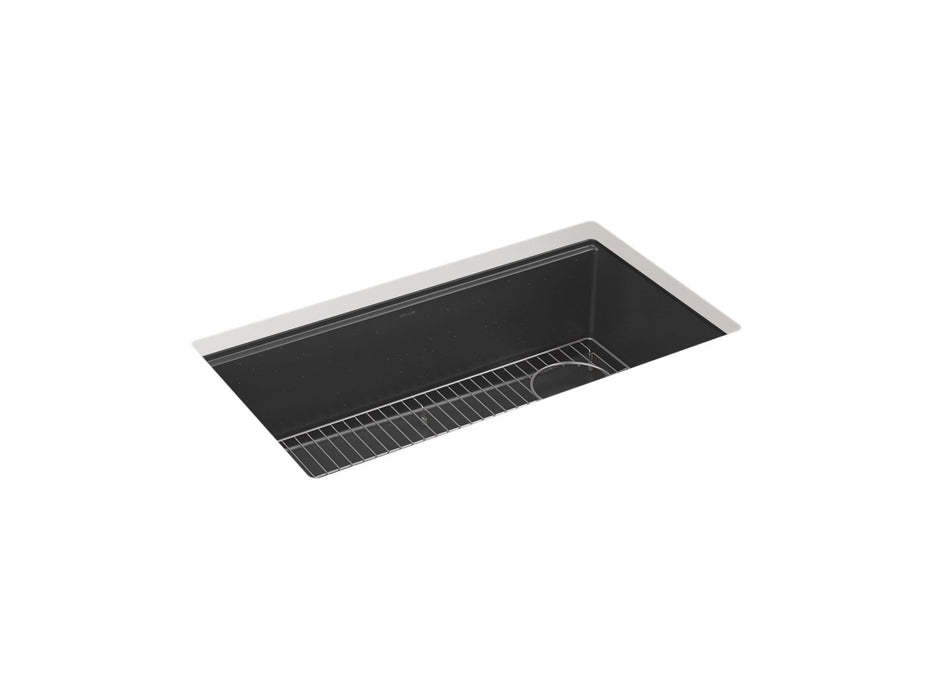 KOHLER Billings™ 32-1/2" undermount single-bowl kitchen sink