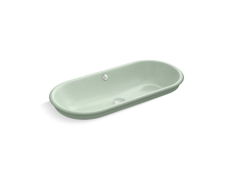 KOHLER Iron Plains 33" oval drop-in / undermount / vessel bathroom sink