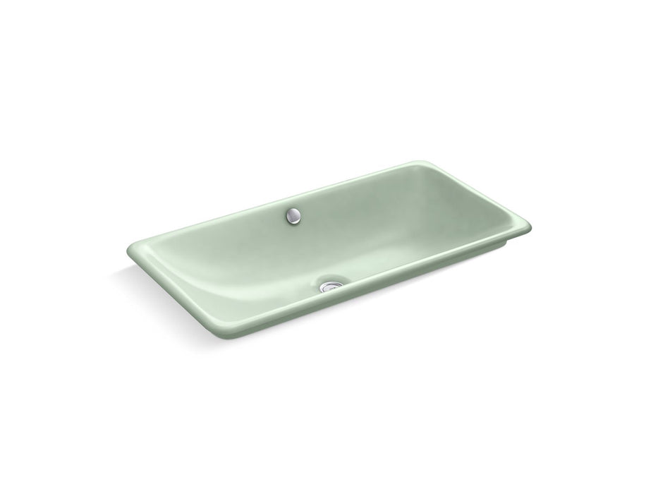 KOHLER Iron Plains 30" rectangular drop-in / undermount / vessel bathroom sink