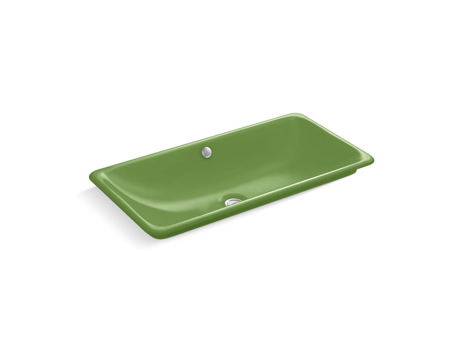 KOHLER Iron Plains 30" rectangular drop-in / undermount / vessel bathroom sink