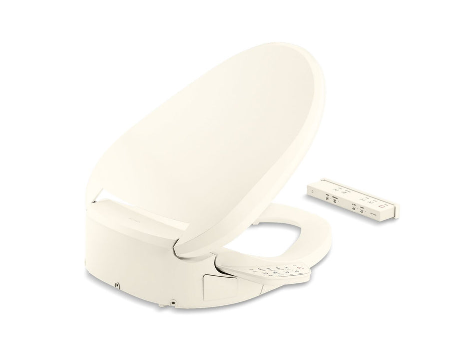 KOHLER K-28229 PureWash E725 Elongated bidet toilet seat with remote control