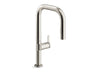 KOHLER Components Touchless pull-down kitchen sink faucet with two-function sprayhead