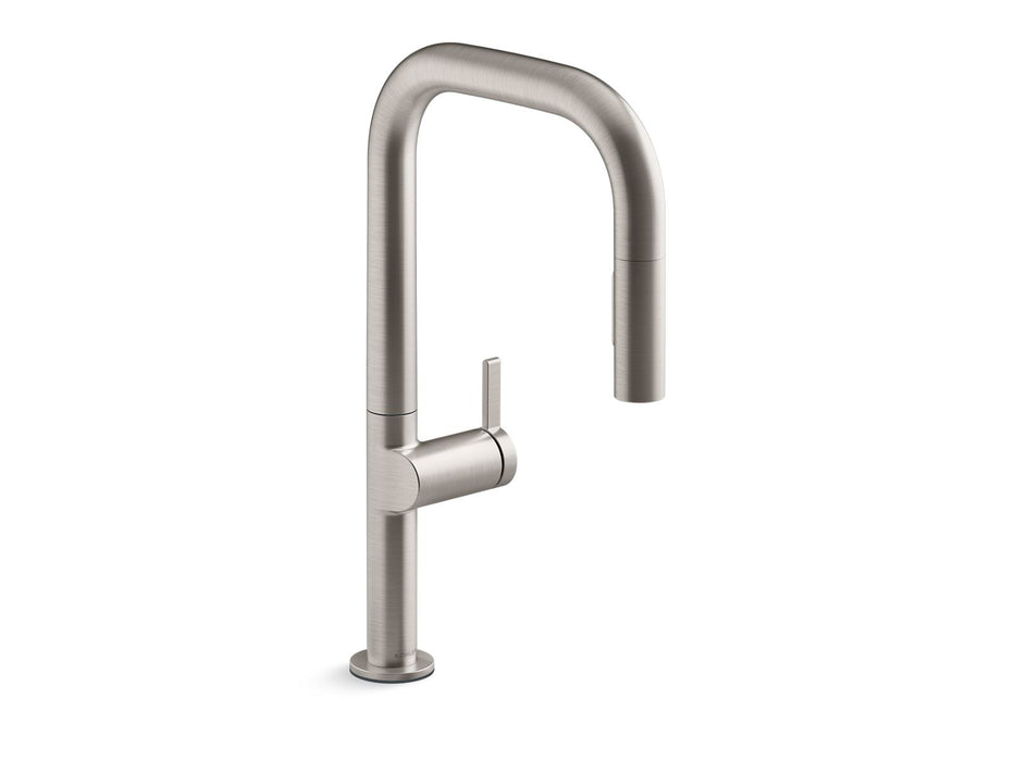 KOHLER K-28269 Components Pull-down kitchen sink faucet with two-function sprayhead