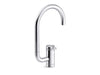 KOHLER K-28277 Components Single-handle bar sink faucet with two-function extended-reach spout