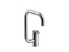 KOHLER K-28290 Components Single-handle bar sink faucet with two-function extended-reach spout