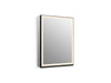 KOHLER Collage 24" x 32" lighted framed medicine cabinet, right-hinged
