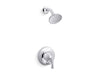 KOHLER K-T35943-4G Buckley Rite-Temp shower trim kit with push-button diverter, 1.75 gpm