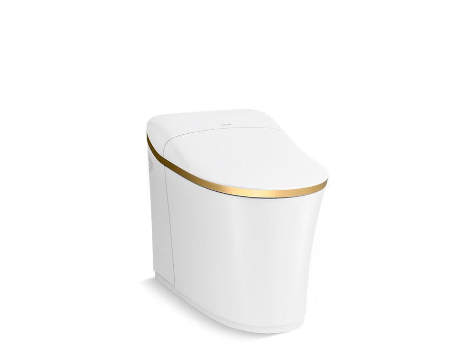 KOHLER K-77795 Eir One-piece elongated smart toilet, dual-flush