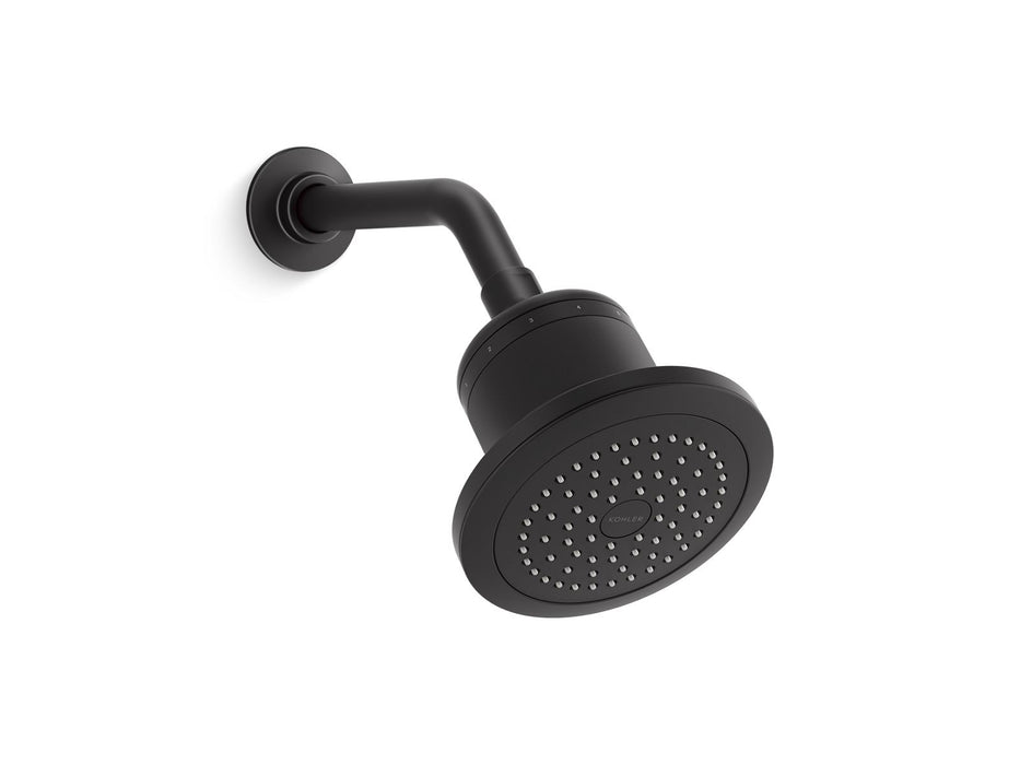 KOHLER Cinq™ Round Single-function filtered showerhead, 2.5 gpm