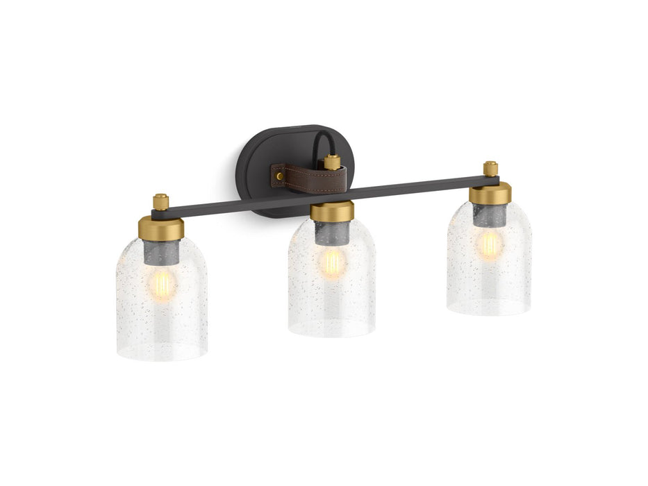 KOHLER Tannage Three-light sconce