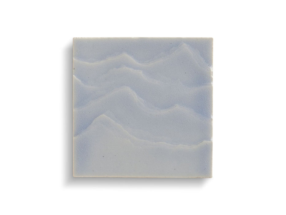 KOHLER Landshapes™ by Daniel Arsham 4" x 4" Feature Tile produced by the KOHLER WasteLAB