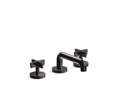 Kallista P24491-CR One Basin Set, Low Spout, Cross Handle