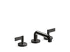 Kallista P24491-LV One Basin Set, Low Spout, Lever Handle