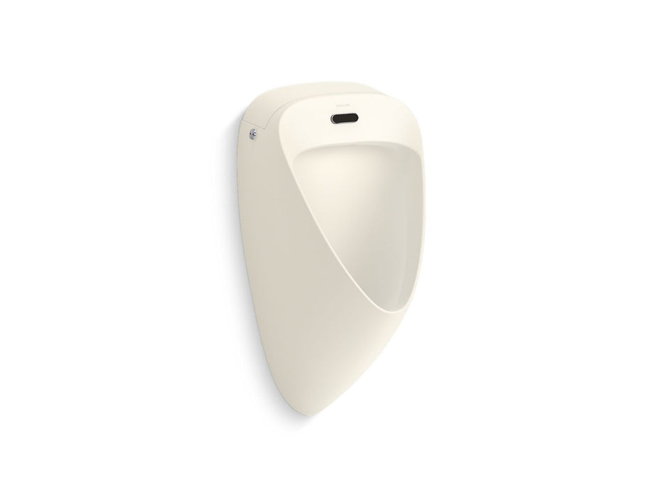 KOHLER K-28082-1DC Tend Washout half-stall 0.125 gpf touchless urinal, rear spud