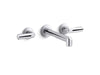 Kallista P34584-CP Vice Wall Mount Sink Fct, Wide Spread