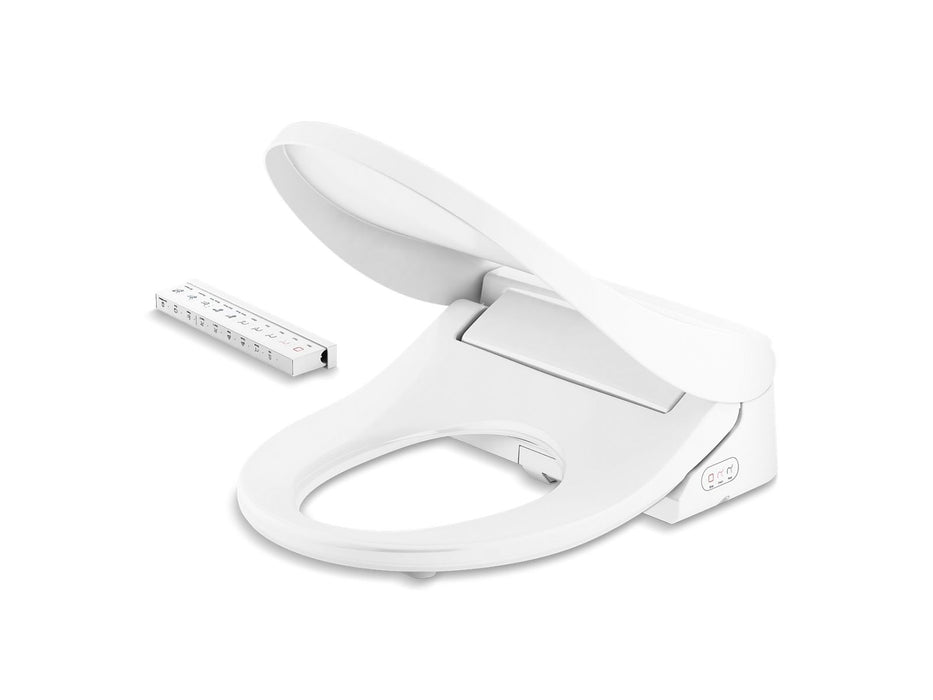 KOHLER PureWash E880 Round-front bidet toilet seat with remote control