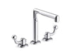 Kallista P34870-CP Vice Deck Mount Bath Faucet Crank