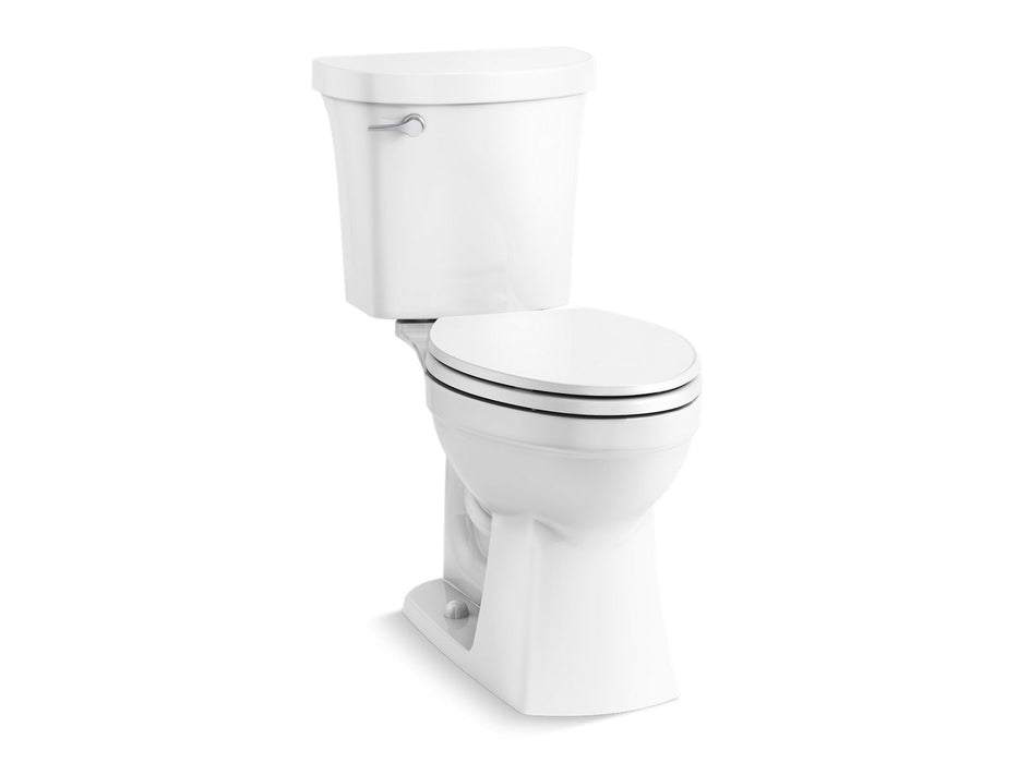 KOHLER Maxton™ The Complete Solution two-piece elongated toilet, 1.28 gpf