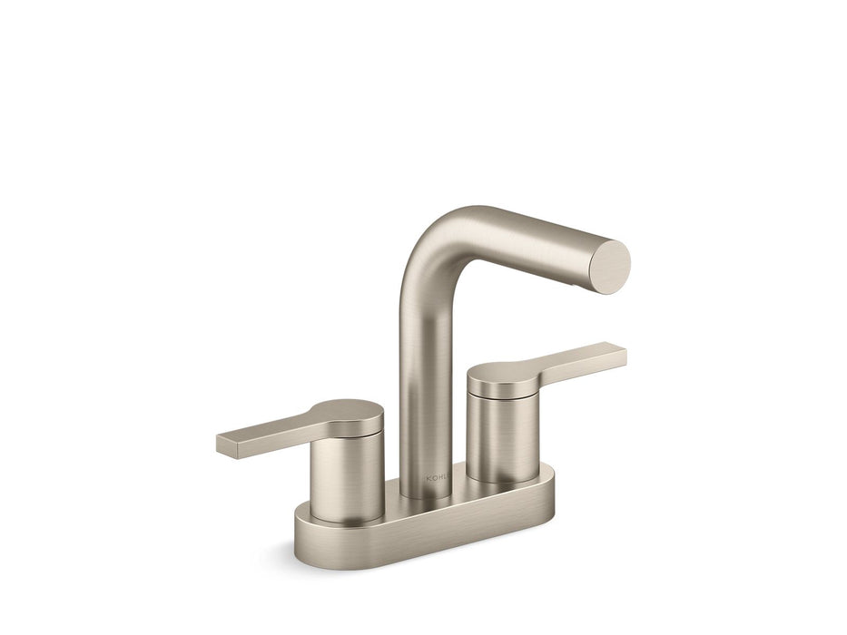 KOHLER Elate Centerset bathroom sink faucet, 0.5 gpm