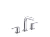KOHLER Elate Widespread bathroom sink faucet, 1.2 gpm
