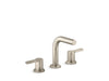 KOHLER Elate Widespread bathroom sink faucet, 1.2 gpm