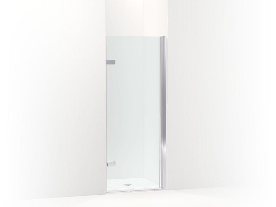 KOHLER K-27707-10L Composed 3/8" pivot door glass and hardware, no handle