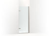 KOHLER K-27707-10L Composed 3/8" pivot door glass and hardware, no handle