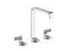 Kallista P34232-SGW Guise Widespread Faucet, Tall, Sgw