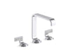 Kallista P34231-TWW Guise Widespread Faucet, Std, Tww