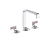 Kallista P34231-LDW Guise Widespread Faucet, Std, Ldw