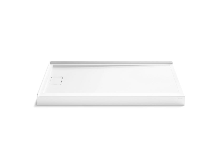 KOHLER Stoneridge™ 60" x 36" corner shower base, left drain