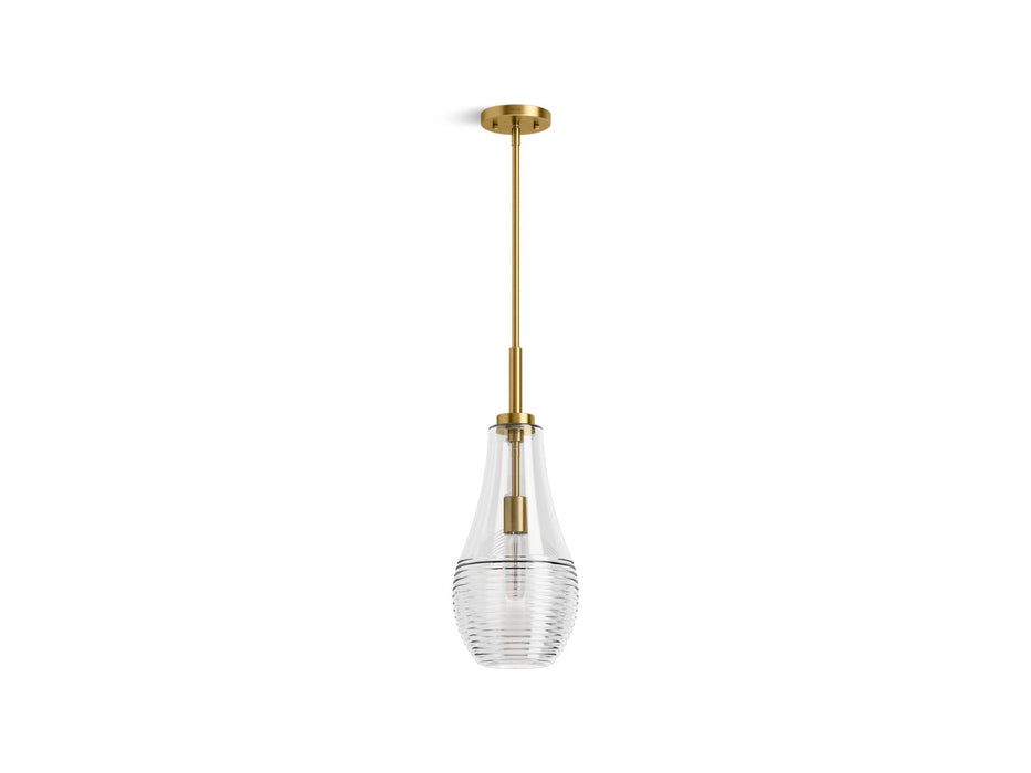 KOHLER K-42196-PE01 Simplice 8" teardrop pendant