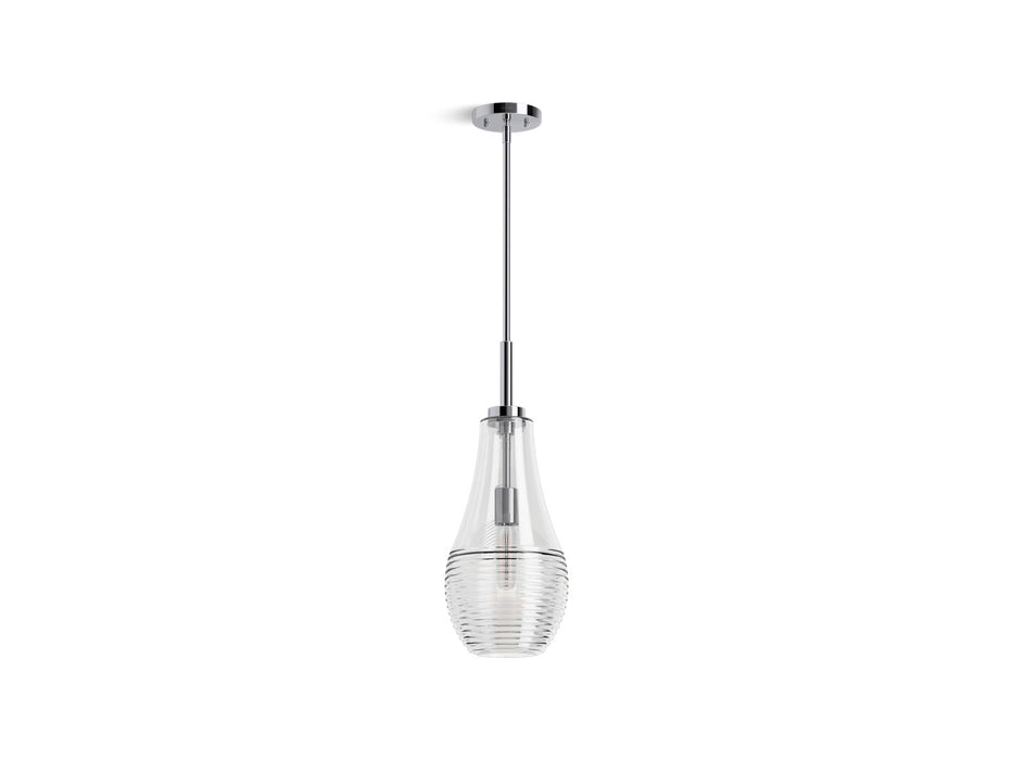 KOHLER K-42196-PE01 Simplice 8" teardrop pendant