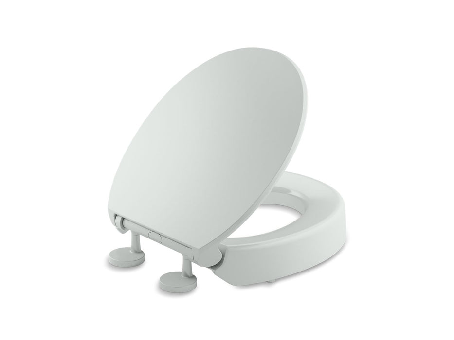 KOHLER Hyten Elevated Quiet-Close™ round-front toilet seat