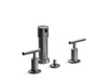 KOHLER Purist Vertical spray bidet faucet with lever handles