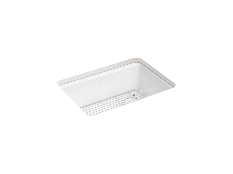 KOHLER Riverby 27" undermount single-bowl kitchen sink