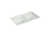 KOHLER Riverby 33" undermount double-bowl kitchen sink