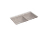 KOHLER Riverby 33" undermount double-bowl kitchen sink