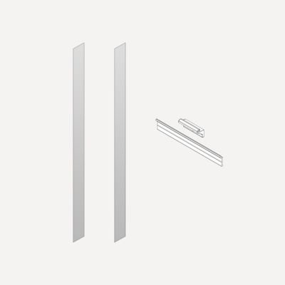 Robern Semi-Recessed and Ganging Kits, 6" x 30" x 2/25", For M Series Reserve Cabinets
