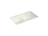KOHLER Riverby 33" undermount double-bowl kitchen sink
