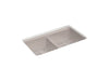 KOHLER Riverby 33" undermount double-bowl kitchen sink