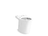 KOHLER K-28121-HC Veil Elongated toilet bowl with skirted trapway