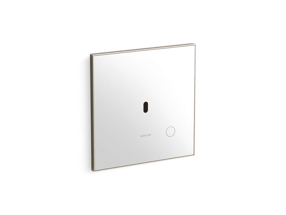 KOHLER K-91TB10K50-0WH Mach Flex Glass faceplate for concealed touchless toilet flushometer, 1.0 gpf