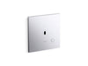 KOHLER K-90UB00G40 Mach Flex Metal faceplate for concealed touchless urinal flushometer, 0.5 gpf