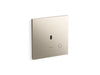 KOHLER K-60TB00S50 Mach Flex Metal faceplate for concealed touchless toilet flushometer, dual-flush (1.1 / 1.28 gpf)