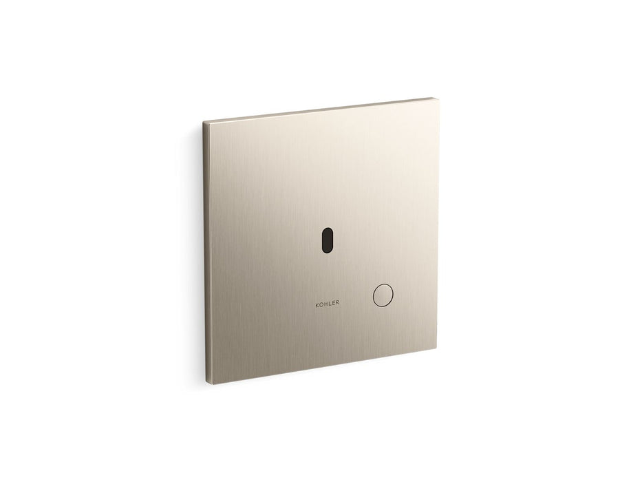 KOHLER K-60TB00S50 Mach Flex Metal faceplate for concealed touchless toilet flushometer, dual-flush (1.1 / 1.28 gpf)